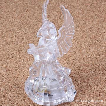 Best Selling Crystal Angel Style Variable Color LED Night Light, OEM Orders Welcomed